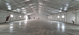 Pronajmeme zateplenou NOVOU Halu 1400 m2. Hala o rozměrech d