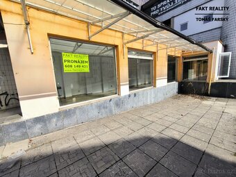 Představujeme Vám obchodní prostory k pronájmu v centru Ústí