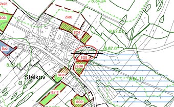 Předmětem prodeje je pozemek o výměře 1 609 m2 v malé obci S