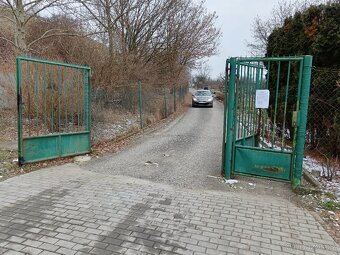 Zahrada s chatou u Štěrkoviště – stavební povolení na novou 