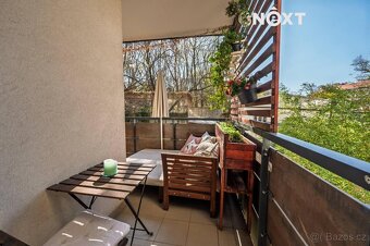 Prodej útulného bytu 2+kk s terasou, 93 m2, Praha 8 - Libeň,