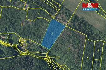 Nabízíme k prodeji krásný lesní pozemek o rozloze 7 458m², n