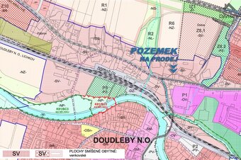 Nabízíme k prodeji stavební pozemek o výměře 870 m2 v Doudle