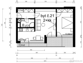 Prodávám přímo, bez provize a bez realitky svůj byt 2+kk na 