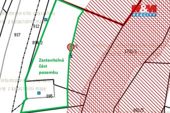 Nabízíme Vám k prodeji pozemek o celkové ploše 873 m2. Pozem