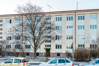 Světlý byt ve 4. nadzemním podlaží zděného domu v ulici Rusk