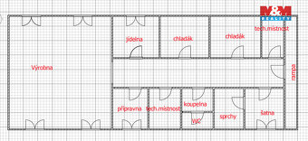 Nabízíme pronájem bývalé knedlíkárny o celkové ploše 150 m²,
