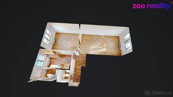 Prodej bytu 2+1 ve zděném bytovém domě, širšího centra Strak