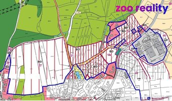 Nabízíme k prodeji stavební pozemek o celkové ploše 2.668 m2