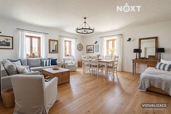 Jihočeská chalupa v srdci Novohradských hor Uzavřený dvůr, s