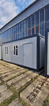 Nabízíme k prodeji obytný kontejner PMP o rozměru 2,4 x 6 m 