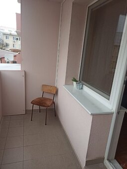Pronajmu částečně zařízený (dle domluvy)1+1 33m2 s lodžií(4.