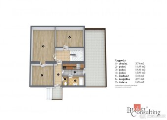 Prodej domu 3+1, pozemek 347 m2, obec Hudlice, okr. BerounNa
