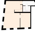 Nabízím pronájem bytu 2+kk 58m2, V Trutnově, M. Gorkého 37. 