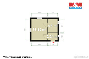 Nabízíme k prodeji zděnou chatu o užitné ploše 25 m², nacház