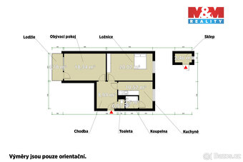 Nabízíme k pronájmu velmi pěkný a udržovaný byt 2+1 o veliko