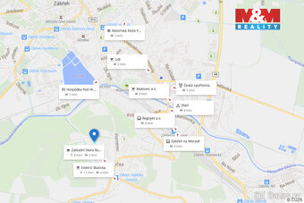 Nabízíme prodej pozemku k bydlení v klidné části Zábřeha na 