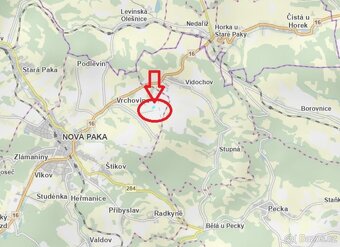 Nabízím k prodeji lesní pozemek v k.ú. Vrchovina Jedná se o: