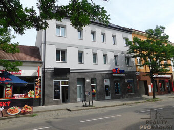 Byt se nachází přímo v centru města Hodonín, v docházkové vz