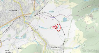 Prodám pozemky v k.ú. Nový Malín. Jedná se o: - p.č. 2490 ve