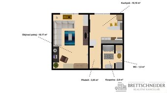 Ev.č. 00760 Nabízíme Vám moderní bydlení k pronájmu v klidné