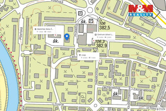Pronájem prostorného bytu 2+1 o užitné ploše 59 m² v 8. patř