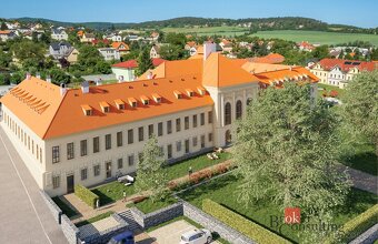 Zámecký byt s rozlehlou předzahrádkouMožnost odečíst DPH 21%