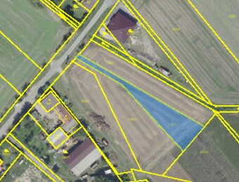 Nabízíme k prodeji tři pozemky o celkové rozloze 2670 m2 v o