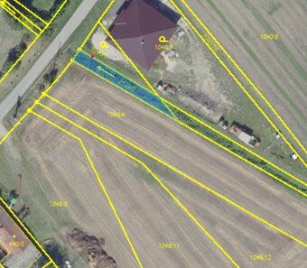 Nabízíme k prodeji tři pozemky o celkové rozloze 2670 m2 v o