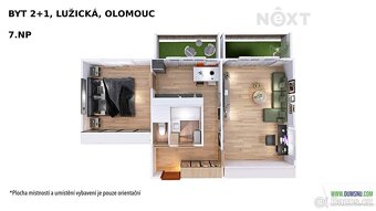 Hledáte hezký byt v Olomouci, kde budete mít vše důležité v 