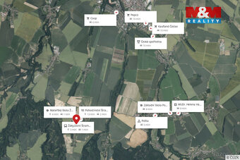 Nabízíme k prodeji stavební pozemek o výměře 1 340 m² v obci