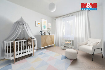 Nabízíme k prodeji světlý byt o dispozici 3+1 a výměře 63 m²
