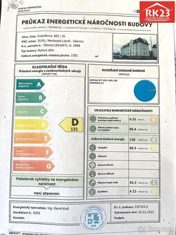 Ev.č. 01946 Nabízíme k prodeji slunný byt 2+1 v ulici Kubelí