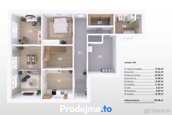 Ev.č. 100089 Prostorný rodinný dům s velkým pozemkem, hned v