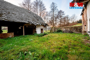 Nabízíme k prodeji starý mlýn v obci Horní Dobrouč, nacházej