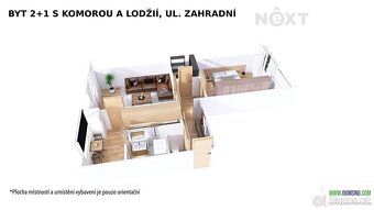Tato 2+1 v novém kabátě s komorou a zasklenou lodžií se už t