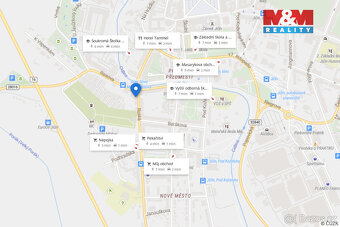 Pronájem bytu 2+kk o podlahové ploše 48 m2 ve 3. nadzemním p