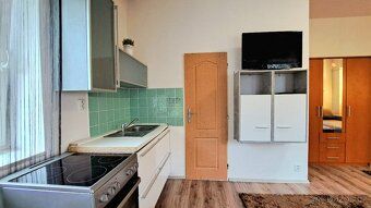 Pronájem zařízeného bytu 1+kk 32m² Jundrov. Plně vybaveno, p