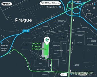**Pronájem skladové haly s kancelářemi ul. K Pérovně**
Nabíz