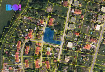 Nabízíme Vám k prodeji stavební pozemek o výměře 989 m² v ob