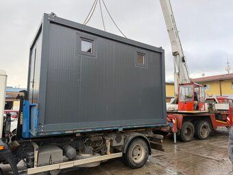 Nabízíme prodej modulárních kontejnerů vhodných pro kancelář