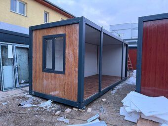 Nabízíme prodej modulárních kontejnerů vhodných pro kancelář