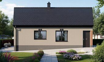 Nabízíme ke koupi novostavbu samostatně stojícího rodinného 
