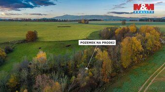 Prodej pozemku o výměře 6046 m² v obci Bílá, část Hradčany u