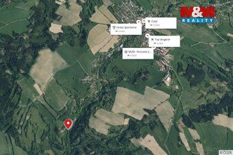 Pozemek o výměře 1180 m² ve Staré Vsi u Vysoké nad Jizerou j