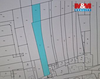 Prodej pozemků o celkové výměře 2 911 m² – Roupov u Přeštic.