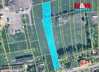 Prodej pozemků o celkové výměře 2 911 m² – Roupov u Přeštic.