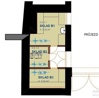 Nabízíme k dlouhodobému pronájmu nový byt 3+kk, 73 m2 v cent