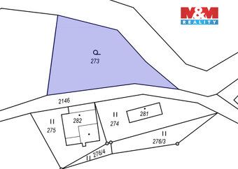 Prodej zahrady o výměře 741 m² v katastrálním území Lindava,