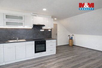 Pronájem podkrovního bytu 2kk, 50 m², II. NP, sklepní místno